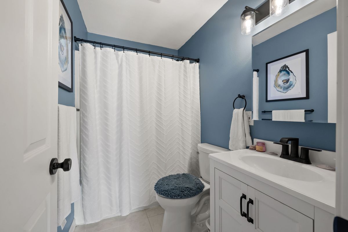 The bathroom after renovation, August 2026